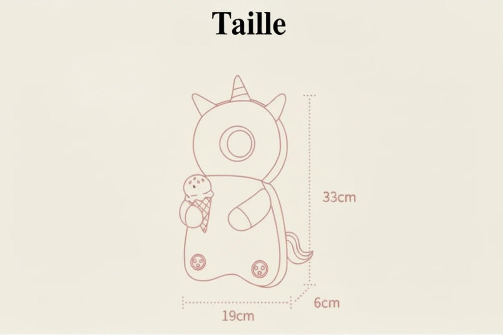 Sac à Dos de Protection Pour Nouveau - né Anti - Chute - BADABOOM KID