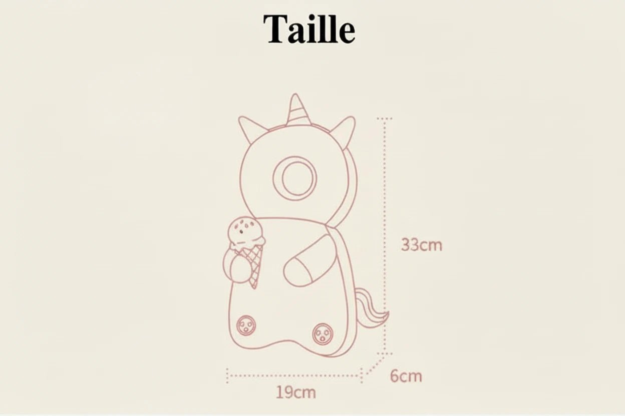 Sac à Dos de Protection Pour Nouveau - né Anti - Chute - BADABOOM KID